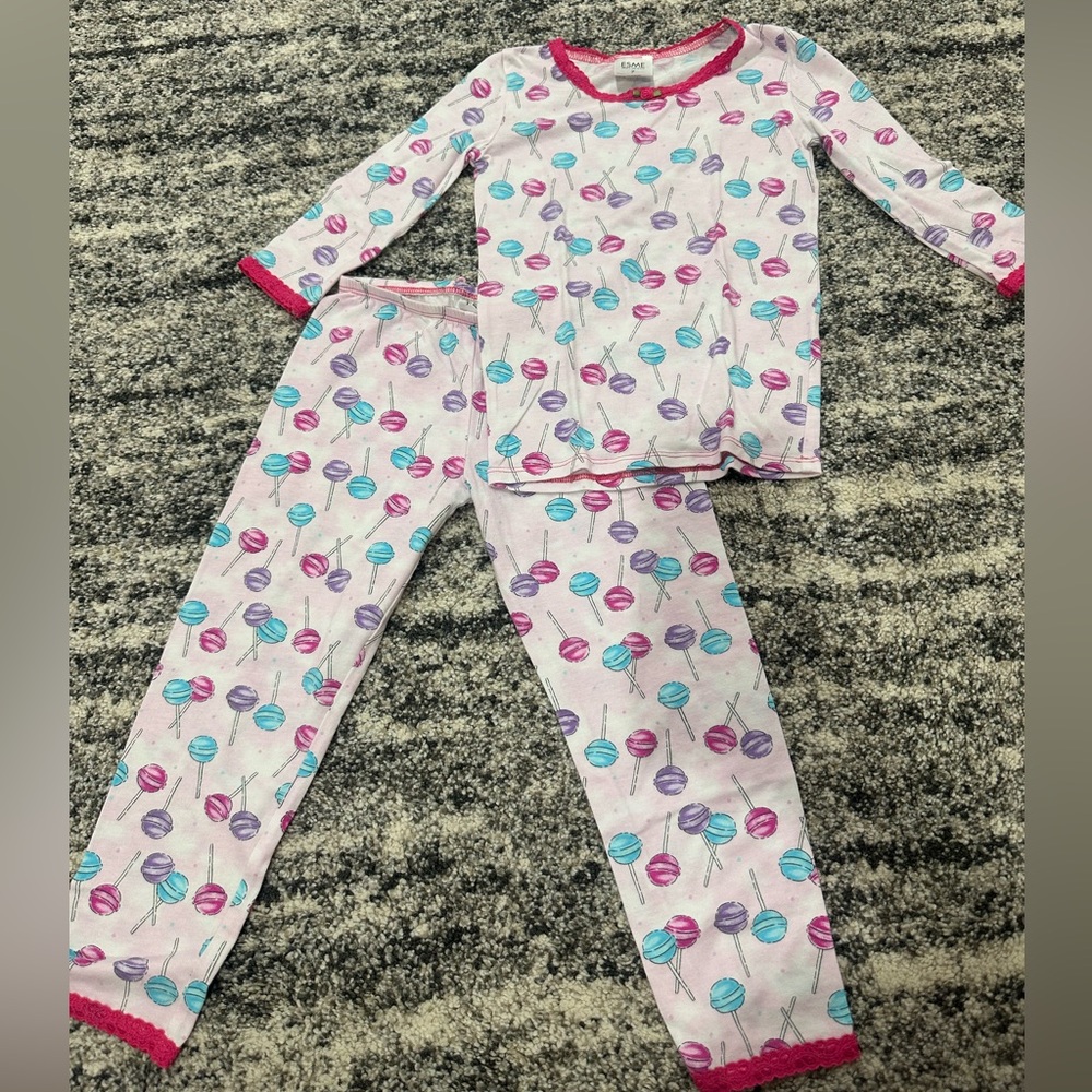 Esme kids Colorful Lollipop Print Kids Pajamas